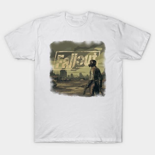 Vault 101 Survivor T-Shirt by DreamSquirrel